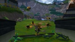 une photo d'Ã©cran de Ratchet et Clank sur Sony Playstation 2